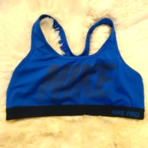 Nike Pro Dri Fit Sports Bra Size Large L